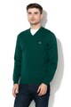 Lacoste Фино плетен пуловер с шпиц деколте Мъже