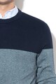 Jack & Jones Pulover cu decolteu la baza gatului si model colorblock Flash Barbati