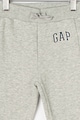 GAP Pantaloni sport cu captuseala de fleece si logo brodat Baieti