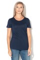 GAP Tricou vaporos cu terminatie asimetrica 000357085, Bleumarin, XS Femei