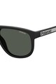 Polaroid Ochelari de soare unisex cu lentile polarizate si detalii contrastante Barbati