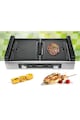 Heinner Gratar electric  , 1800 W, functie filtrare fum, 2 placi reversibile antiadezive, temperatura reglabila, Inox Femei