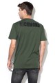 John Richmond Tricou cu aplicatie logo de piele ecologica Kneller Barbati