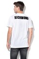 John Richmond Tricou cu aplicatie logo de piele ecologica Kneller Barbati