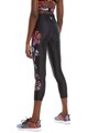 DESIGUAL Virágmintás leggings női