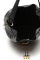 Furla Geanta bucket de piele cu model monograma Corona Femei