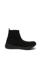 Versace Jeans Couture Pantofi sport slip-on inalti, cu aspect tricotat Femei