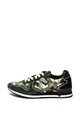 GUESS Pantofi sport cu model camuflaj si insertii de piele Barbati