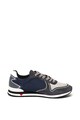 GUESS Colorblock dizájnos bőr sneaker textilbetétekkel férfi