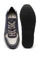 GUESS Colorblock dizájnos bőr sneaker textilbetétekkel férfi