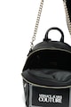 Versace Jeans Couture Rucsac de piele ecologica, cu imprimeu logo Femei