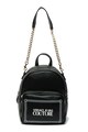 Versace Jeans Couture Rucsac de piele ecologica, cu imprimeu logo Femei