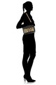 Versace Jeans Couture Geanta de umar, de piele ecologica, cu imprimeu logo metalizat Femei