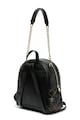 Versace Jeans Couture Rucsac de piele ecologica, cu imprimeu logo metalizat Femei