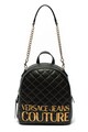 Versace Jeans Couture Rucsac de piele ecologica, cu imprimeu logo metalizat Femei