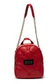 Versace Jeans Couture Rucsac de piele ecologica, cu aspect matlasat Femei