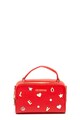 Love Moschino Geanta crossbody de piele ecologica, cu aplicatii metalice Femei