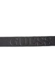 GUESS Curea de piele cu logo in relief Barbati