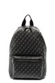 GUESS Rucsac de piele ecologica, cu model logo Barbati