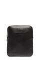 GUESS Geanta crossbody de piele ecologica, cu aplicatie logo Barbati