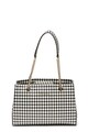 GUESS Geanta tote cu model houndstooth Robyn Femei