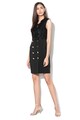 GUESS BY MARCIANO Rochie mini cu model petrecut si insertii de dantela Femei