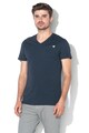 GUESS JEANS Tricou din bumbac organic, cu logo Barbati