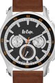 Lee Cooper Ceas quartz analog cu o curea de piele Barbati