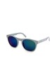 Lacoste Ochelari de soare rotunzi unisex, cu lentile in degrade Femei