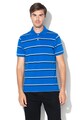 GAP Tricou polo din amestec de bumbac, cu model in dungi Barbati