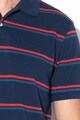 GAP Tricou polo din amestec de bumbac, cu model in dungi Barbati