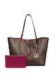 Beverly Hills Polo Club Geanta shopper de piele ecologica, cu etui interior Femei