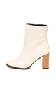 SUPERDRY Botine de piele cu toc stratificat The Edit Femei