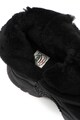 ASH Ghete de piele intoarsa, cu insertii de blana shearling Alpes Femei