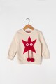 Agatha Ruiz de la Prada Furry Friends pulóver bolyhos rátétekkel Lány