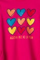 Agatha Ruiz de la Prada Rochie cu imprimeu grafic stralucitor Love Tiles Fete