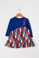 Agatha Ruiz de la Prada Rochie evazata cu aplicatii cu paiete Love Tile Fete