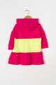 Agatha Ruiz de la Prada Rochie sport cu gluga si imprimeu logo Fete