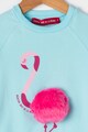 Agatha Ruiz de la Prada Rochie sport cu aplicatii pufoase Furry Friends Fete