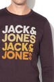 Jack & Jones Austini mintás felső feliratos dizájnnal férfi