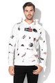 Jack & Jones Hanorac cu model floral si buzunar kangaroo Jortrophy Barbati