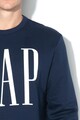 GAP Bluza sport din amestec de bumbac, cu logo Barbati