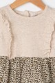 GAP Rochie cu animal print si detalii cu volane Fete