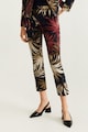 Mango Pantaloni crop cu animal print Cofip Femei