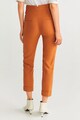 Mango Pantaloni crop cu croiala dreapta Tulipan Femei