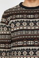 KOTON Pulover din amestec de lana, cu model geometric Barbati