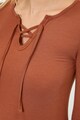 KOTON Рипсена блуза с кръстосани презрамки Жени