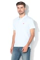 Levi's Tricou polo din material pique, cu model in dungi Barbati