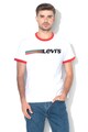 Levi's Tricou cu imprimeu logo si decolteu la baza gatului Barbati