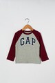 GAP Bluza cu imprimeu logo si maneci raglan Baieti